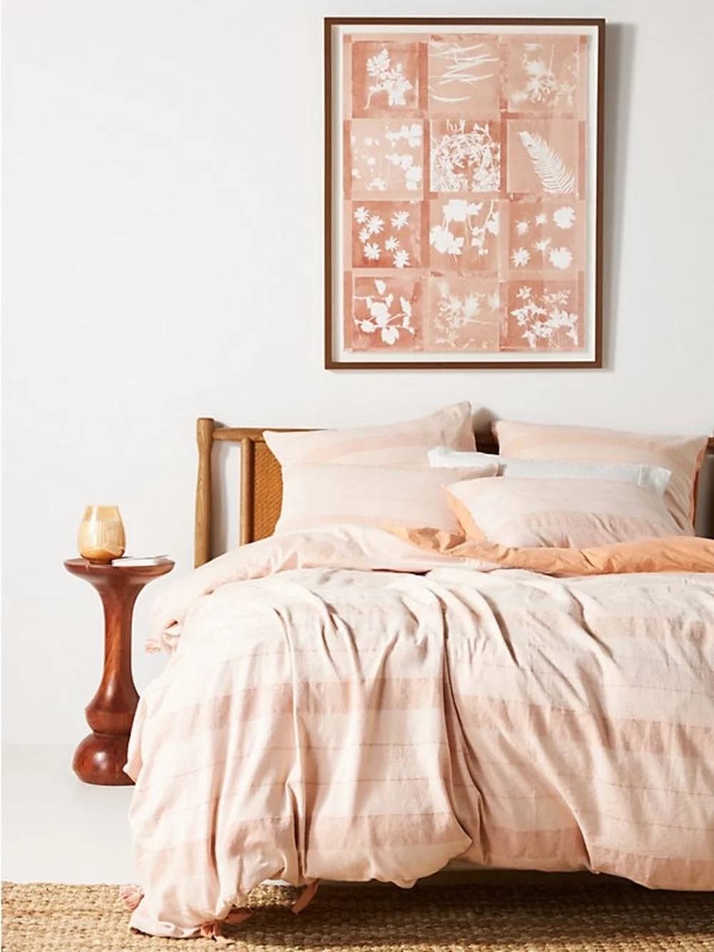 Anthropologie Woven Indie Duvet Cover KING